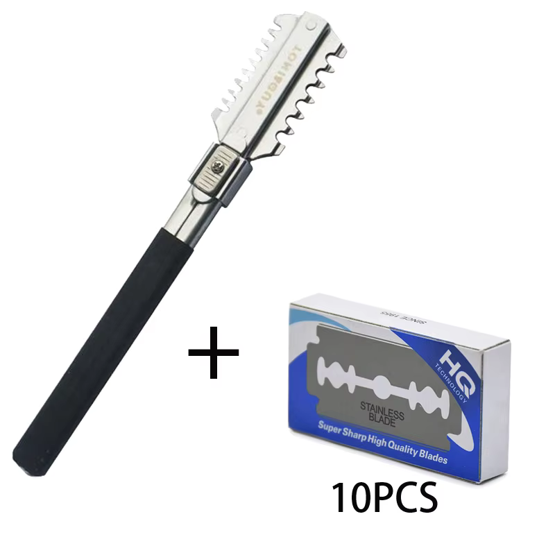 Mens Grooming Tools - 양날 면도 이발 면도기 칼 블레이드
