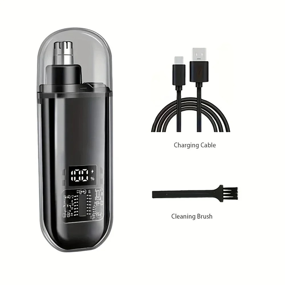 Men'S Grooming Nose Hair Trimmer - 전기 미니 코/귀털 트리머, 컴팩트 휴대용