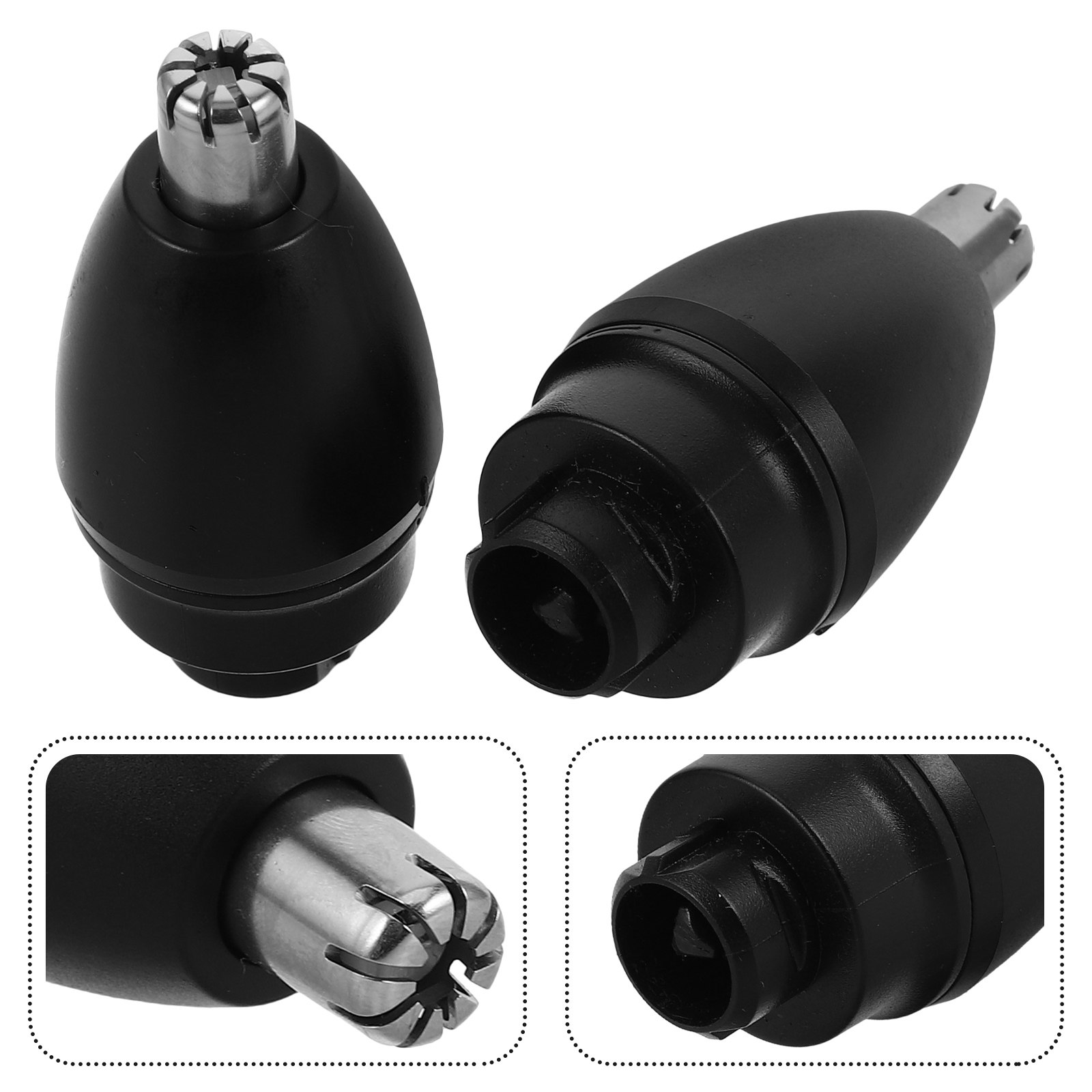 Men'S Grooming Nose Hair Trimmer - 2Pcs 코 트리머 교체 헤드 유니버설