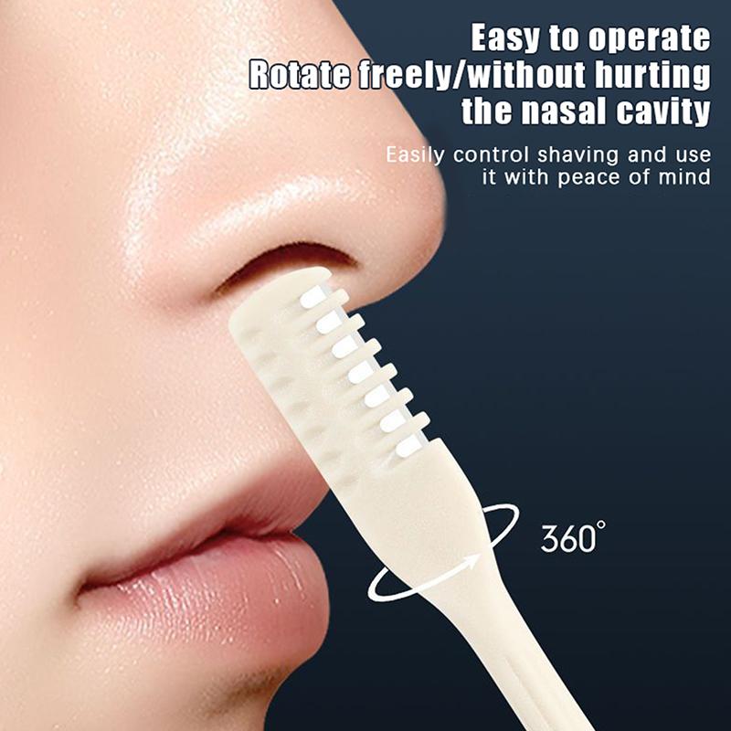 Men'S Grooming Nose Hair Trimmer - 5/10개 360 ° 회전식 코털 트리머