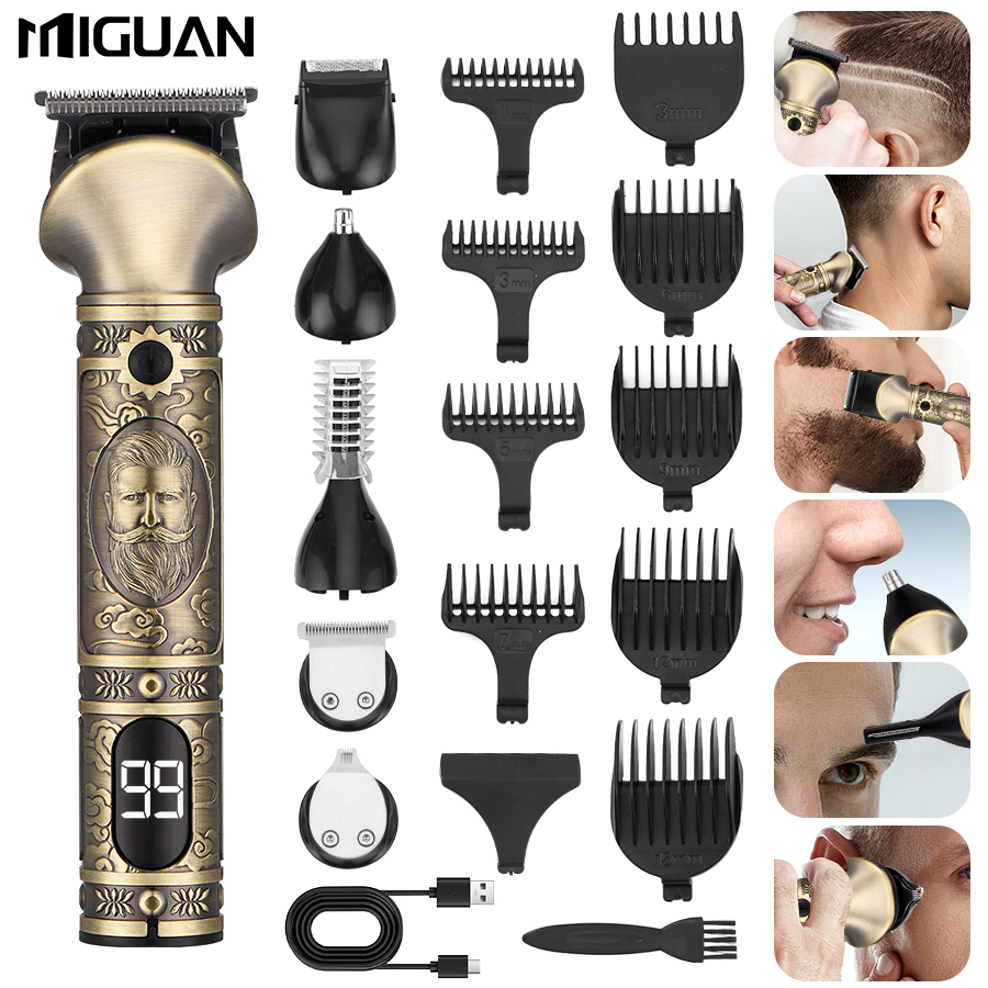 Men'S Grooming Nose Hair Trimmer - 남성용 헤어 클리퍼 및 6-in-1 수염