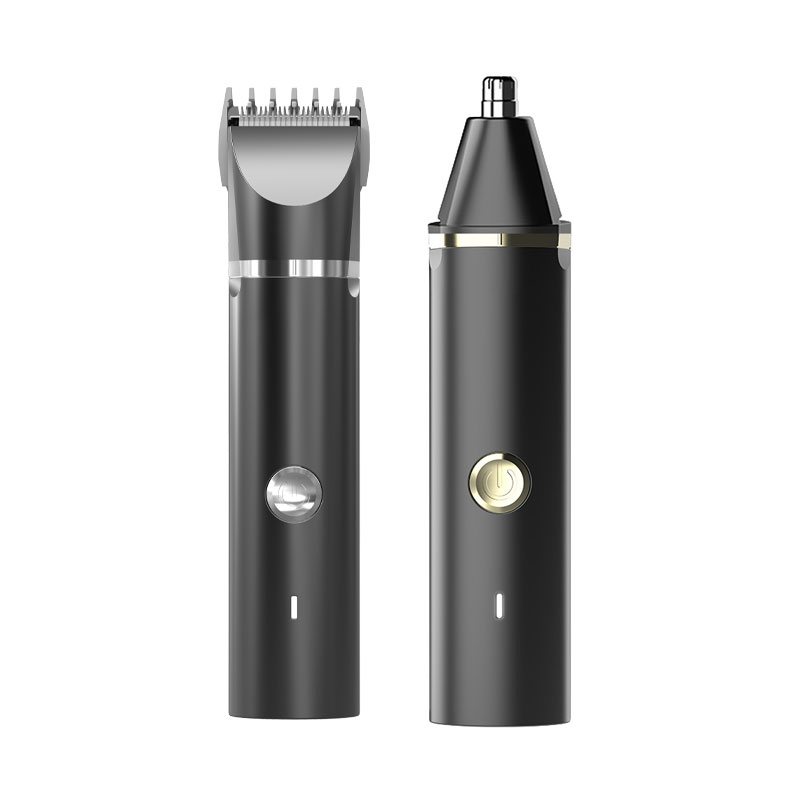 Men'S Grooming Nose Hair Trimmer - 휴대용 가정용 2-in-1 그루밍 키트 고속