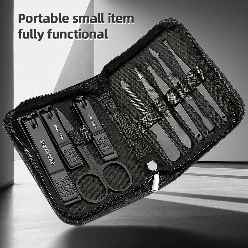 Nail Care Kit Mens - 9종 매니큐어 세트 페디큐어 도구 세트
