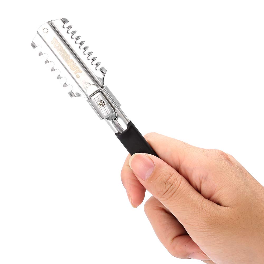 양날 면도 이발 면도기 칼 블레이드 수동 헤어 커팅 도 - Mens Grooming Tools 리뷰 및 가격