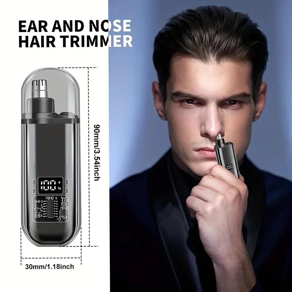 전기 미니 코/귀털 트리머, 컴팩트 휴대용 USB C  - Men'S Grooming Nose Hair Trimmer 리뷰 및 가격