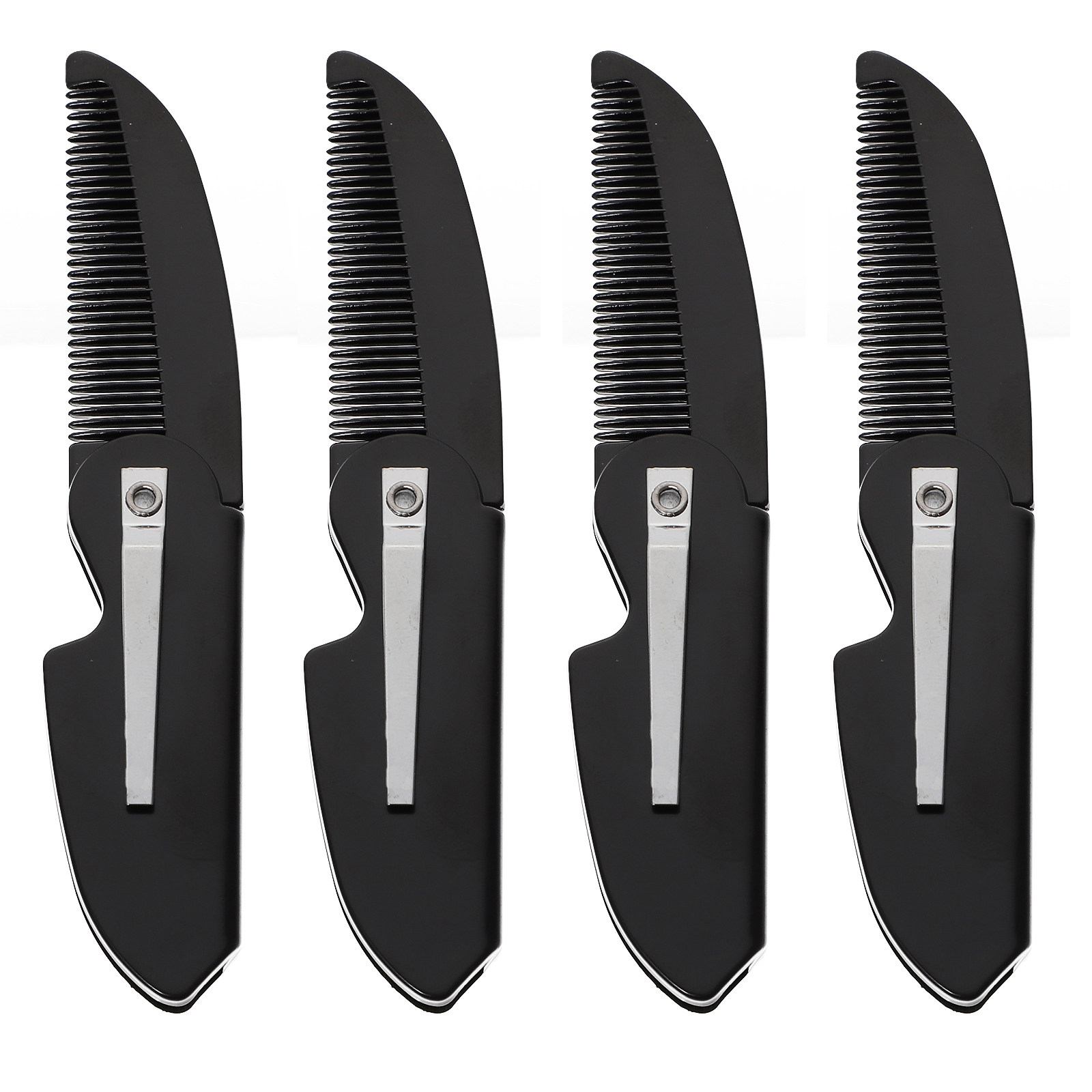 남성용 4Pcs 접이식 수염 빗 휴대용 포켓 사이즈 플 - Mens Grooming Tools 리뷰 및 가격