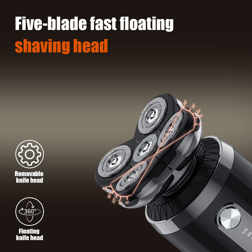 남성용 5-in-1 5헤드 전기면도기, USB 충전식  - Men'S Grooming Nose Hair Trimmer 리뷰 및 가격
