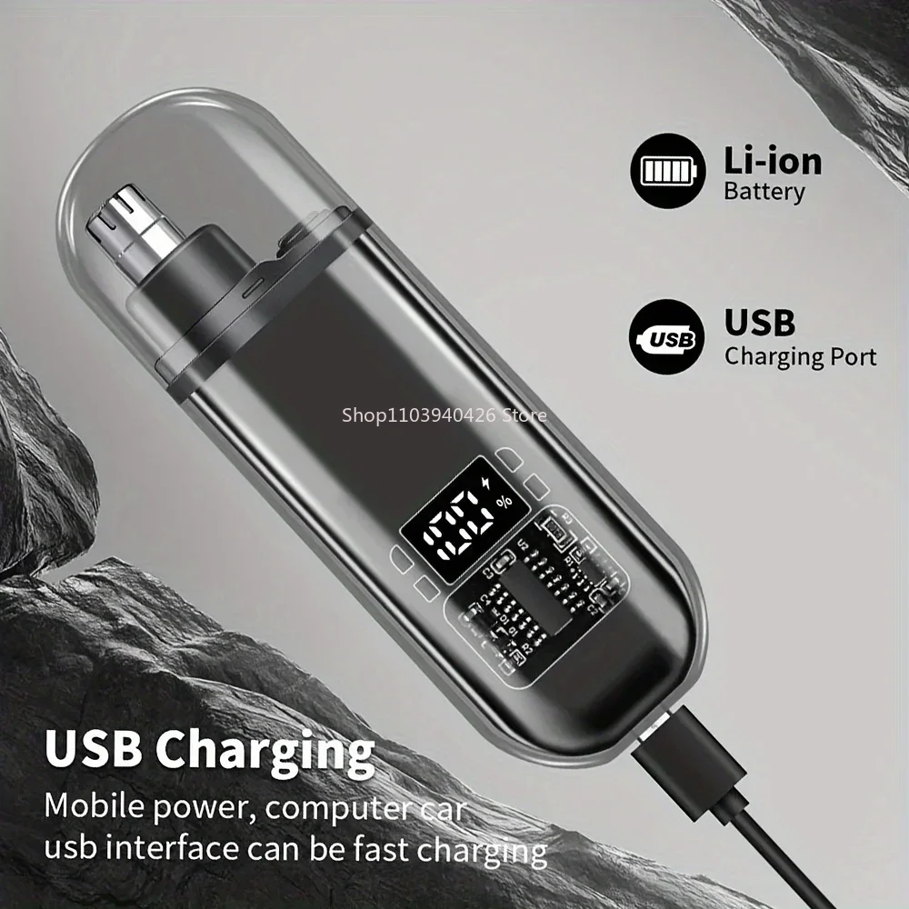 남성용 코털/귀털 트리머 - USB C 충전식, 빠른  - Men'S Grooming Nose Hair Trimmer 리뷰 및 가격