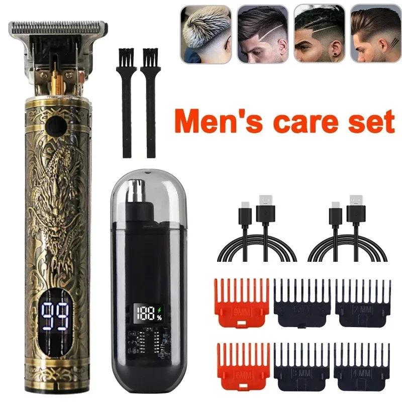 휴대용 T9 헤어 클리퍼 코털 제거기 남자친구 선물 U - Mens Grooming Tools 리뷰 및 가격