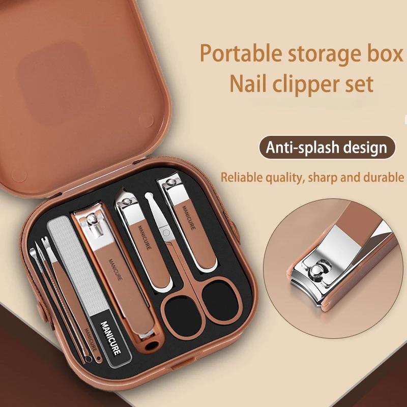 네일 케어 키트 안티 스플래터 매니큐어 세트 스테인레스 - Nail Care Kit Mens 리뷰 및 가격