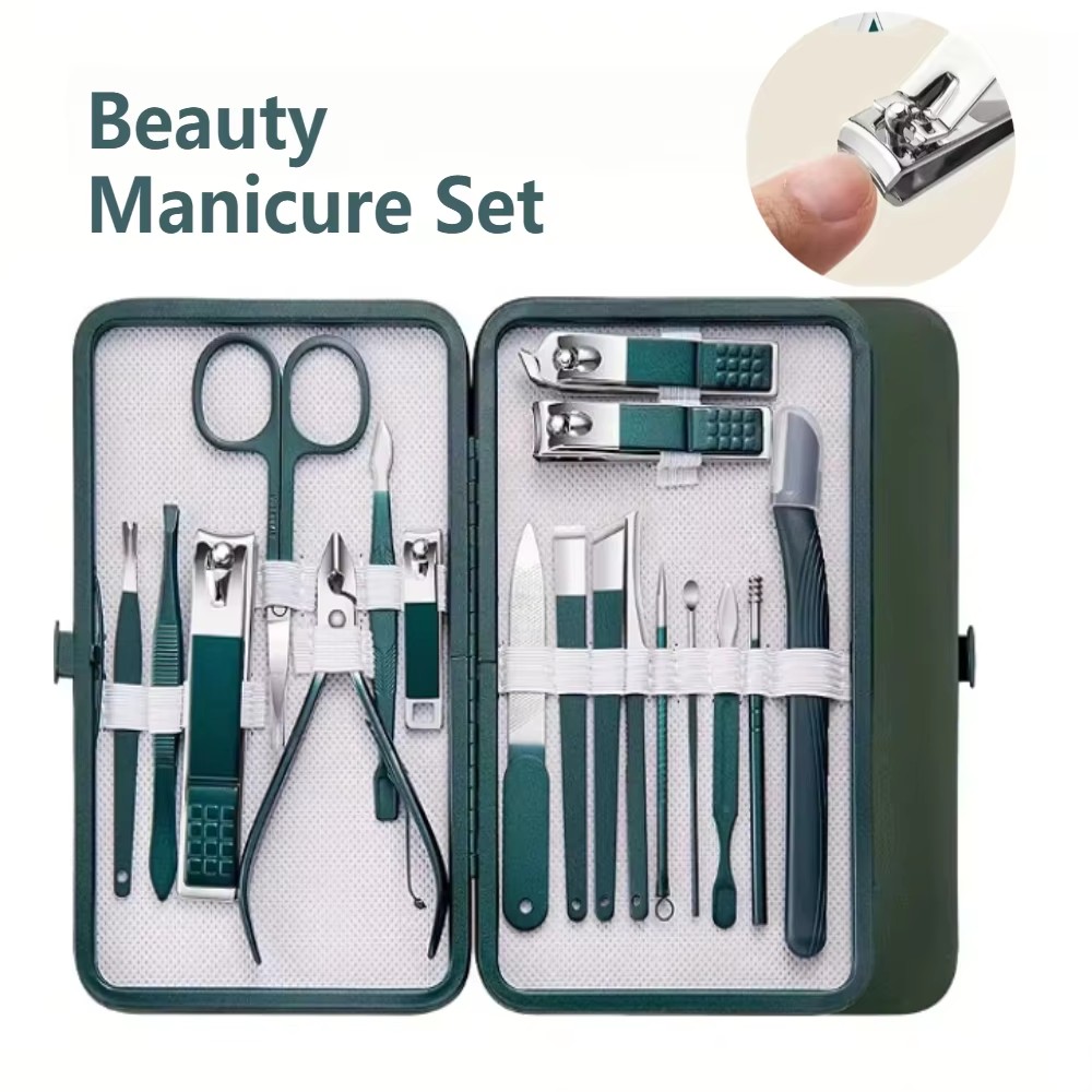 4/7/10/12/18개 구성 매니큐어 세트 네일 클리 - Nail Care Kit Mens 리뷰 및 가격