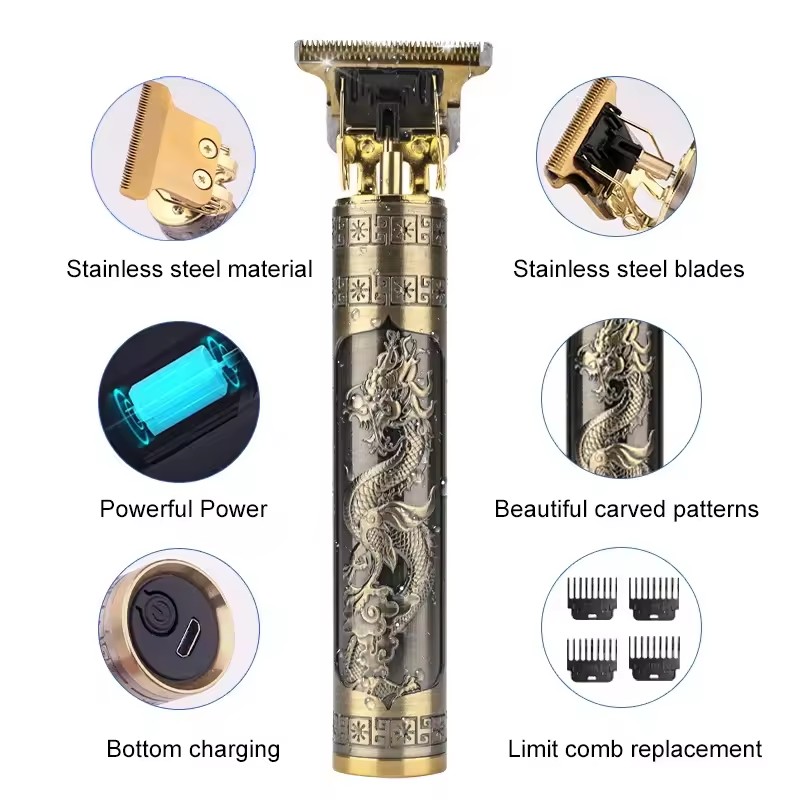 남성용 전기 헤어 클리퍼 0mm 정밀 수염 면도기 바디 - Mens Grooming Tools 리뷰 및 가격