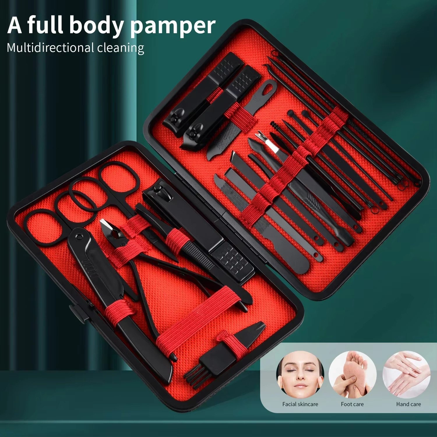 7-24개입 전문가용 손톱깎이 세트 - 남녀 공용 초강 - Nail Care Kit Mens 리뷰 및 가격