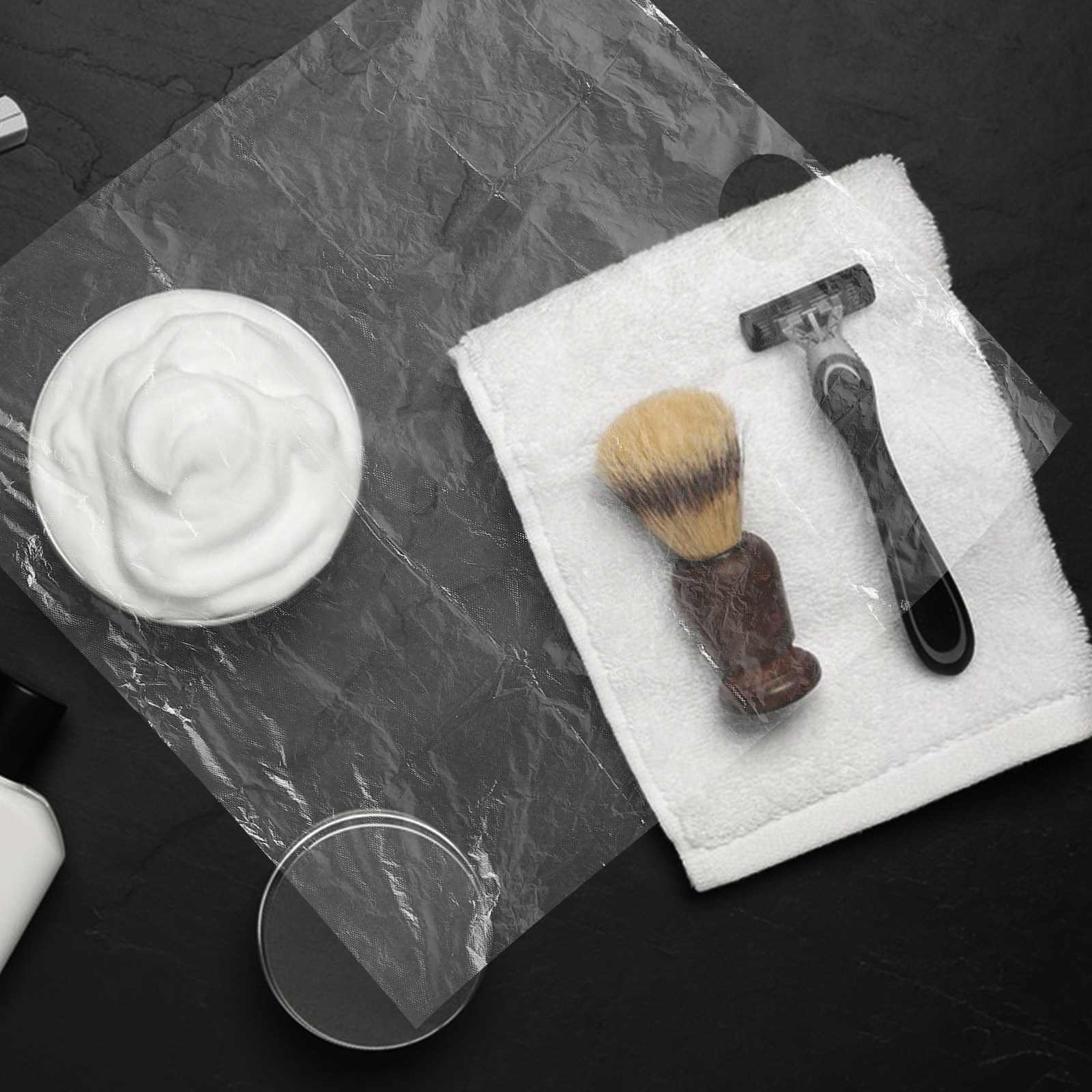 남성용 일회용 면도 빕, 수염 트리밍 커버, 싱크대 커 - Men'S Groom 리뷰 및 가격